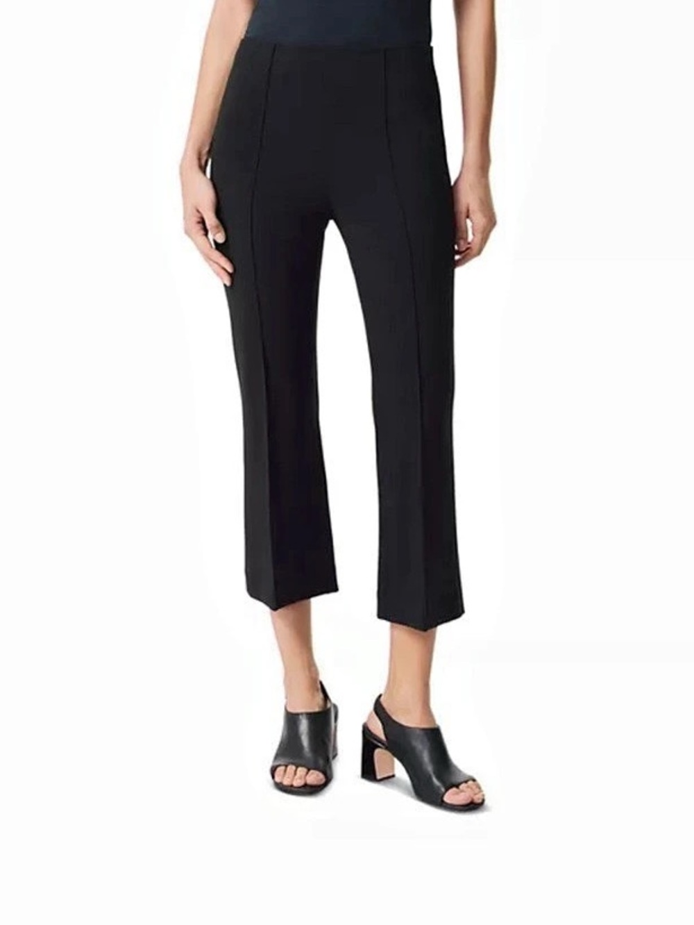 rag & bone Miramar Ponte Cropped Pants Cropped Ponte Pants Black Size Small NWT